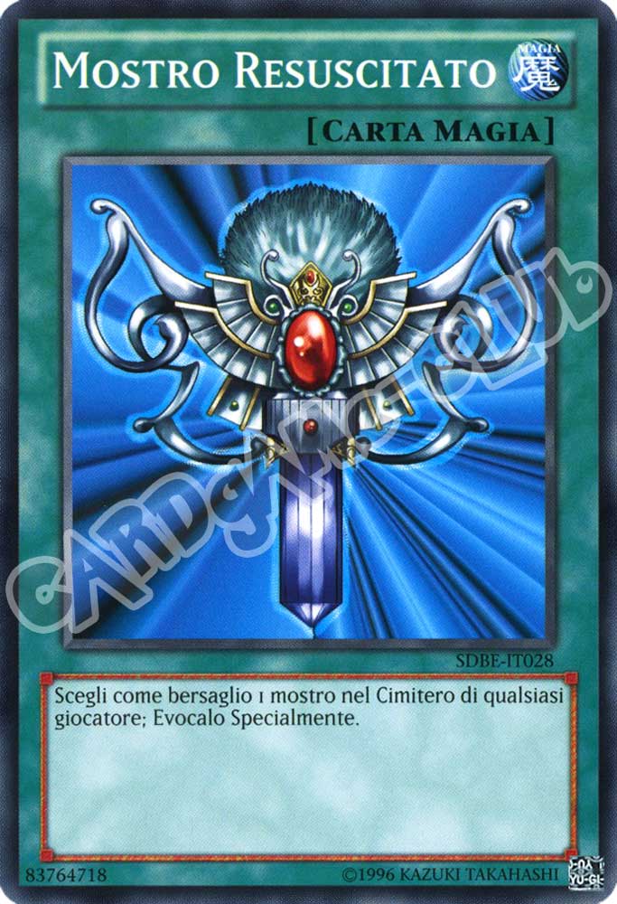 SDBE-IT028 Mostro Resuscitato comune unlimited (IT) -NEAR MINT-
