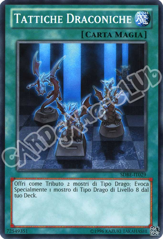 SDBE-IT029 Tattiche Draconiche comune unlimited (IT) -NEAR MINT-