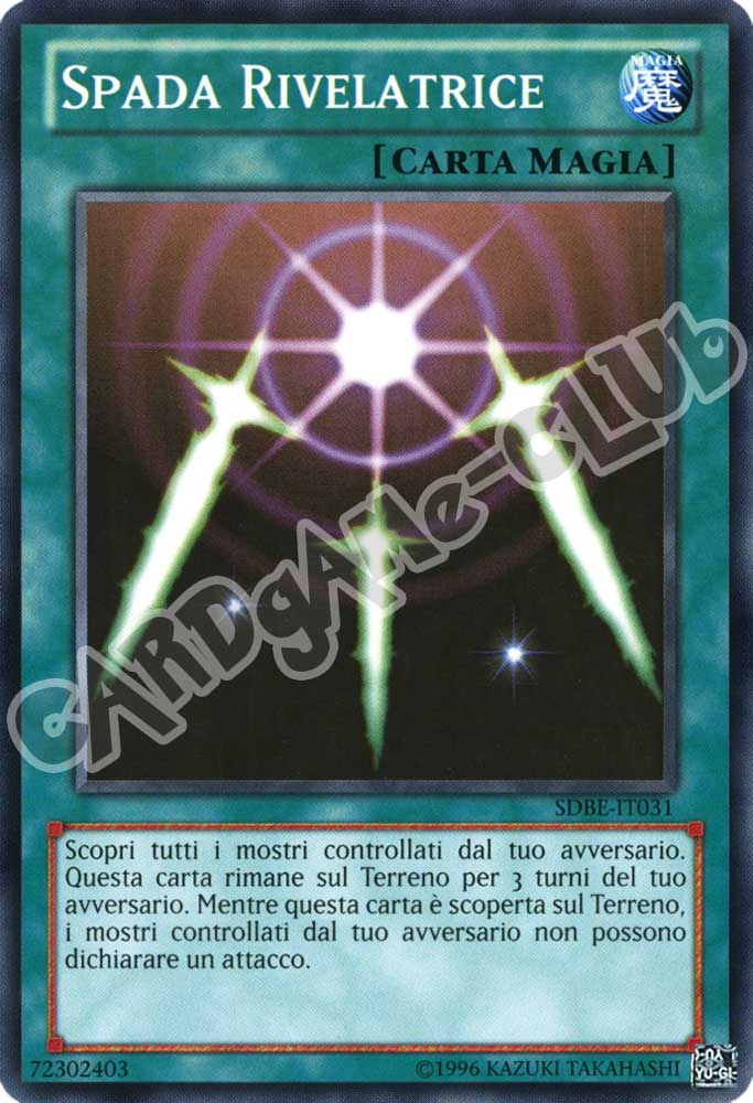 SDBE-IT031 Spada Rivelatrice comune unlimited (IT) -NEAR MINT-