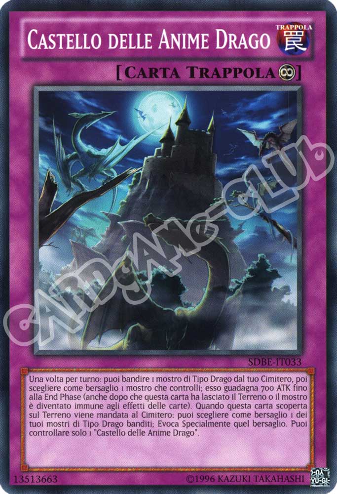 SDBE-IT033 Castello delle Anime Drago comune unlimited (IT) -NEAR MINT-