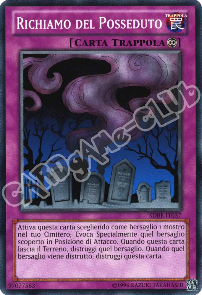 SDBE-IT037 Richiamo del Posseduto comune unlimited (IT) -NEAR MINT-