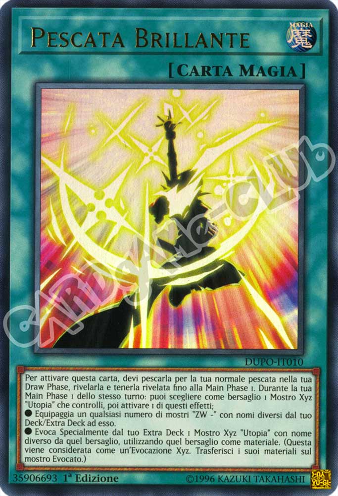 DUPO-IT010 Pescata Brillante ultra rara 1a Edizione (IT) -NEAR MINT-