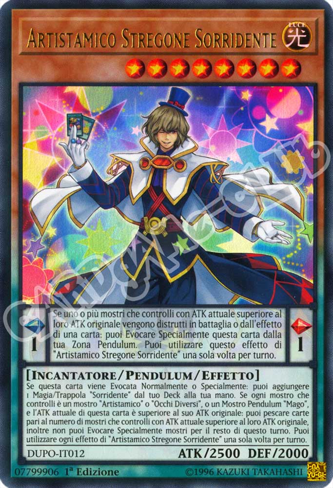 DUPO-IT012 Artistamico Stregone Sorridente ultra rara 1a Edizione (IT) -NEAR MINT-