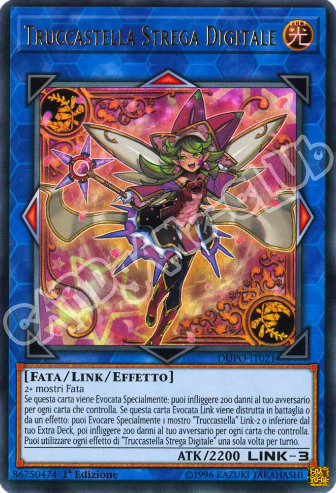 DUPO-IT021 Truccastella Strega Digitale ultra rara 1a Edizione (IT) -NEAR MINT-