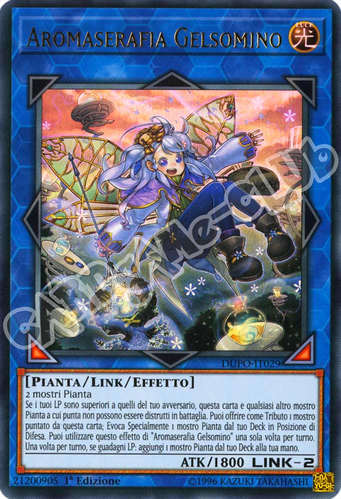 DUPO-IT029 Aromaserafia Gelsomino ultra rara 1a Edizione (IT) -NEAR MINT-