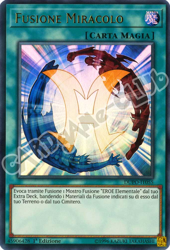 DUPO-IT055 Fusione Miracolo ultra rara 1a Edizione (IT) -NEAR MINT-