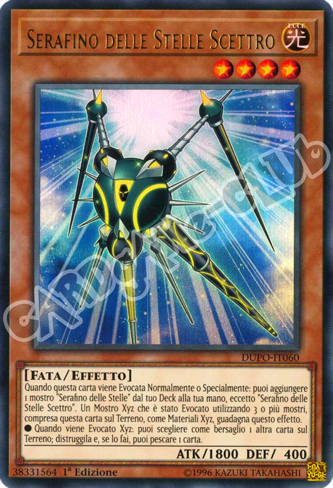 DUPO-IT060 Serafino delle Stelle Scettro ultra rara 1a Edizione (IT) -NEAR MINT-