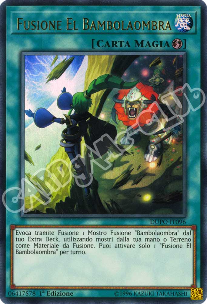 DUPO-IT096 Fusione El Bambolaombra ultra rara 1a Edizione (IT) -NEAR MINT-