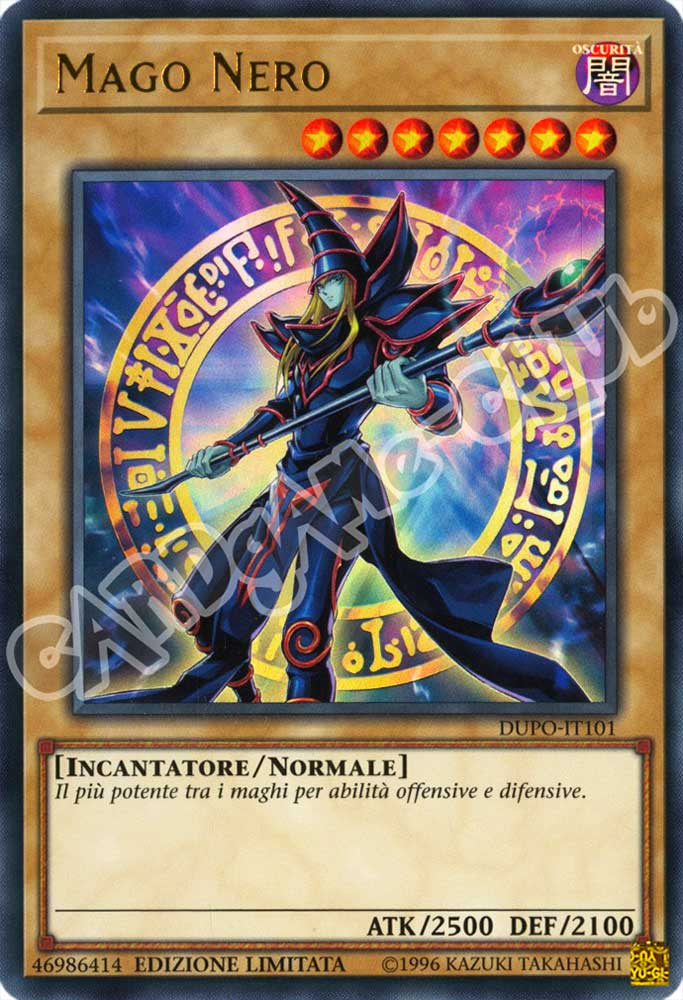 DUPO-IT101 Mago Nero ultra rara Edizione Limitata (IT) -NEAR MINT-
