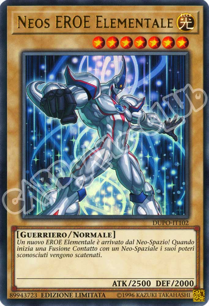 DUPO-IT102 Neos EROE Elementale ultra rara Edizione Limitata (IT) -NEAR MINT-