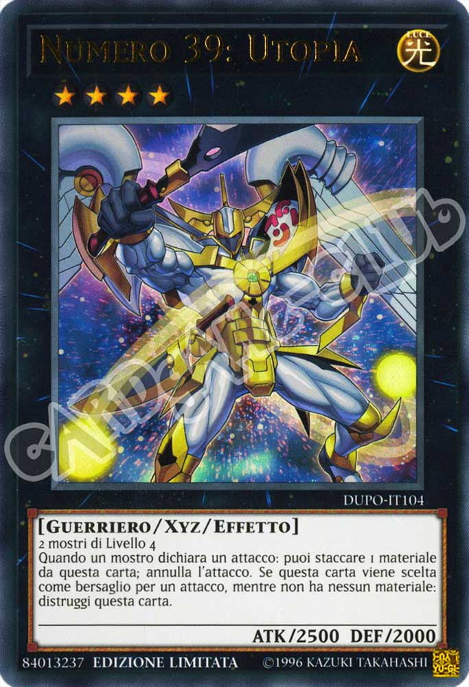 DUPO-IT104 Numero 39: Utopia ultra rara Edizione Limitata (IT) -NEAR MINT-
