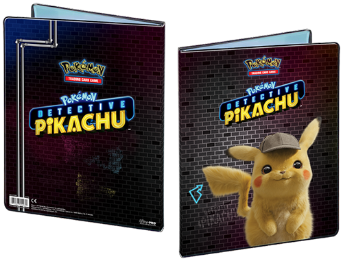 Pokemon Portfolio 9 tasche 10 pagine Detective Pikachu -  Pikachu 0/12