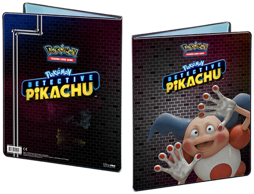 Pokemon Portfolio 9 tasche 10 pagine Detective Pikachu - Mr. Mime 0/12