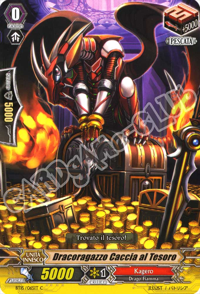 BT15-IT065 Dracoragazzo Caccia al Tesoro comune normale (IT) -NEAR MINT-
