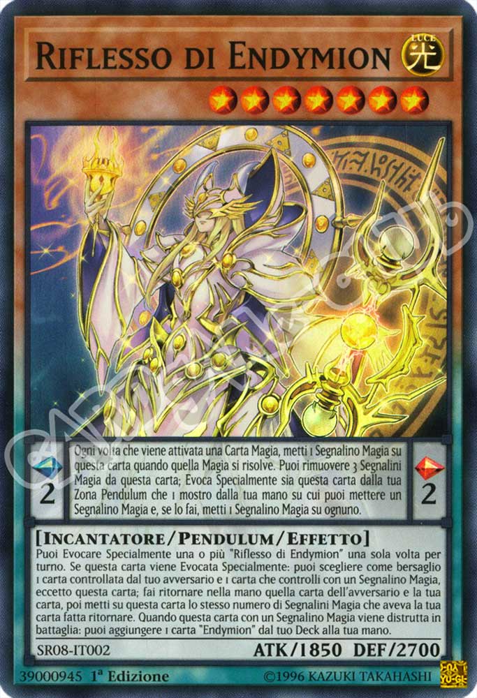 SR08-IT002 Riflesso di Endymion super rara 1a Edizione (IT) -NEAR MINT-