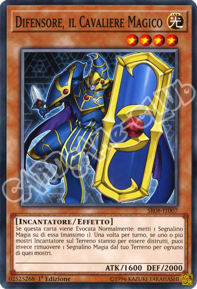 SR08-IT007 Difensore, il Cavaliere Magico comune 1a Edizione (IT) -NEAR MINT-
