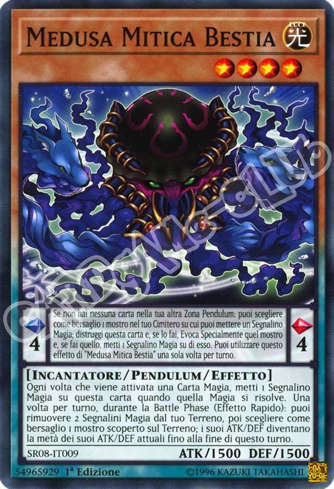 SR08-IT009 Medusa Mitica Bestia comune 1a Edizione (IT) -NEAR MINT-