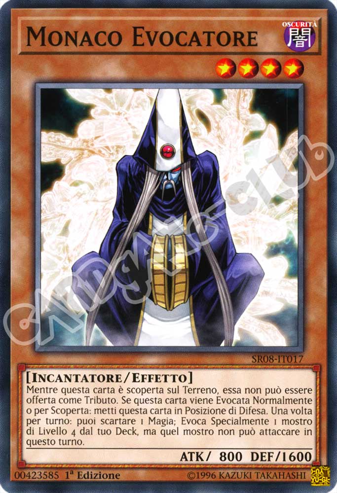 SR08-IT017 Monaco Evocatore comune 1a Edizione (IT) -NEAR MINT-