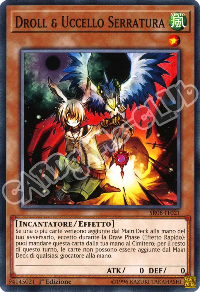 SR08-IT021 Droll & Uccello Serratura comune 1a Edizione (IT) -NEAR MINT-