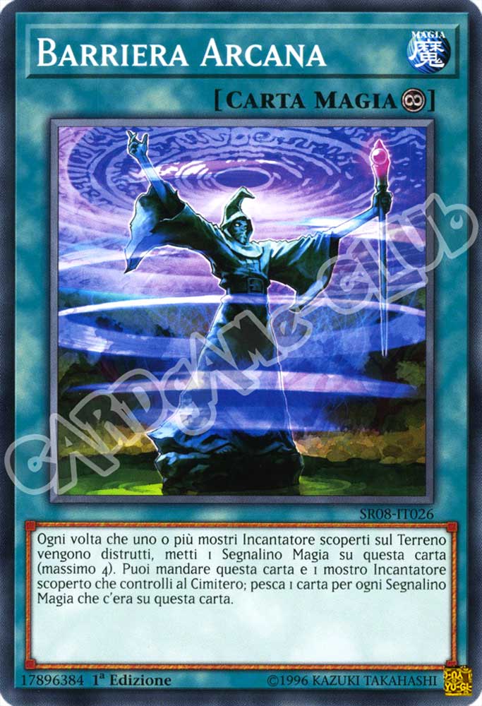 SR08-IT026 Barriera Arcana comune 1a Edizione (IT) -NEAR MINT-