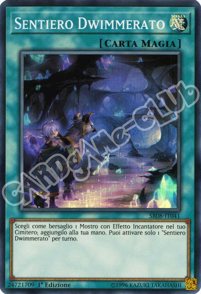 SR08-IT041 Sentiero Dwimmerato super rara 1a Edizione (IT) -NEAR MINT-