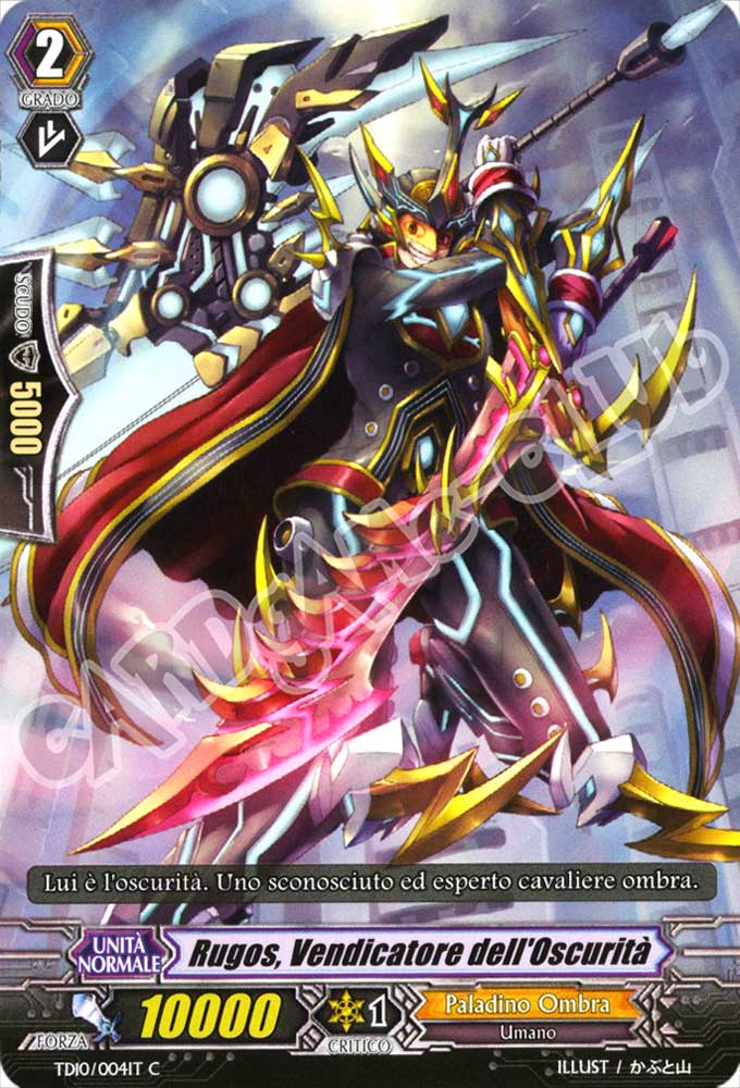 TD10-IT004 Rugos, Vendicatore dell'Oscurita' comune normale (IT) -NEAR MINT-
