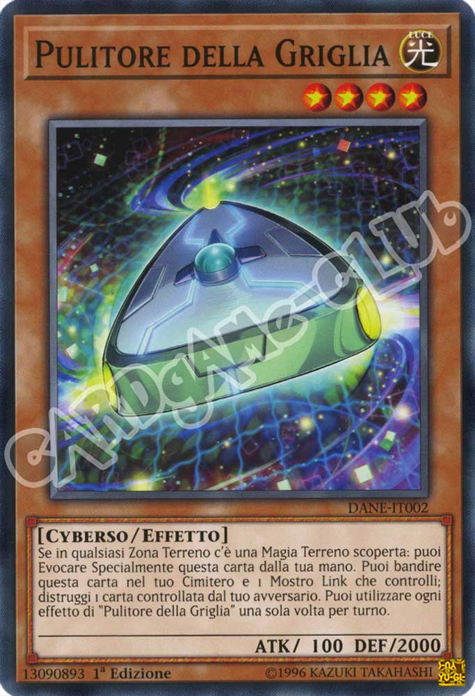 DANE-IT002 Pulitore della Griglia comune 1a Edizione (IT) -NEAR MINT-