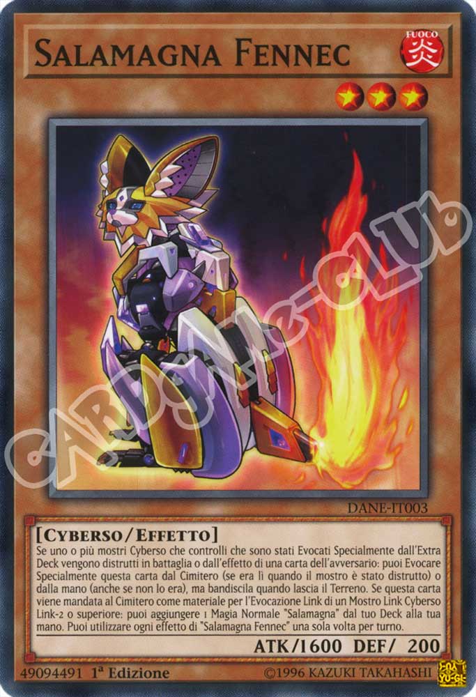 DANE-IT003 Salamagna Fennec comune 1a Edizione (IT) -NEAR MINT-