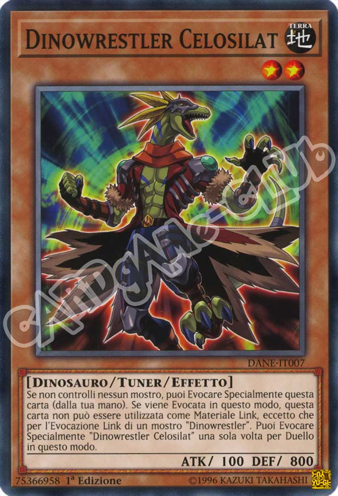 DANE-IT007 Dinowrestler Coelasilat comune 1a Edizione (IT) -NEAR MINT-