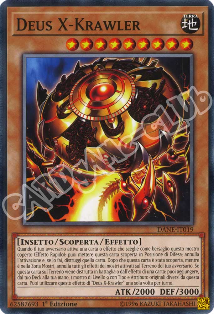 DANE-IT019 Deus X-Krawler comune 1a Edizione (IT) -NEAR MINT-