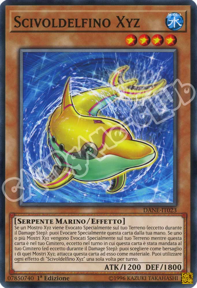 DANE-IT023 Scivoldelfino Xyz comune 1a Edizione (IT) -NEAR MINT-