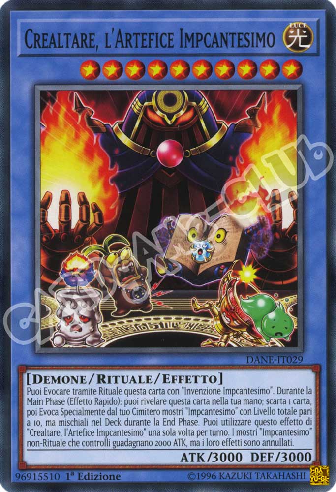 DANE-IT029 Crealtare, l'Artefice Impcantesimo comune 1a Edizione (IT) -NEAR MINT-