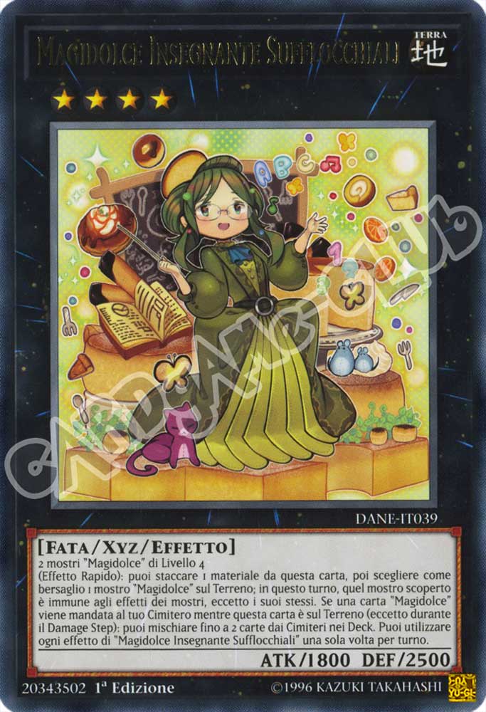 DANE-IT039 Magidolce Insegnante Sufflocchiali rara 1a Edizione (IT) -NEAR MINT-