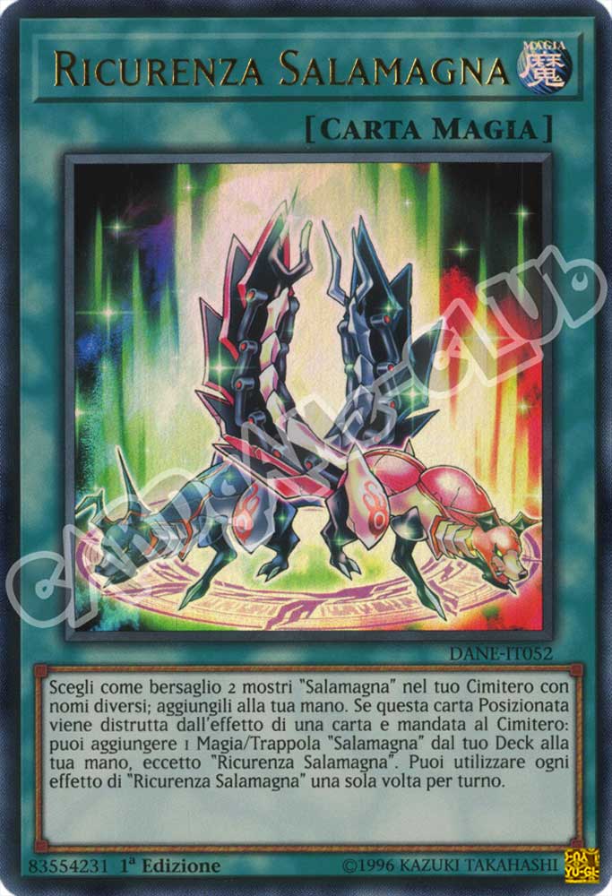 DANE-IT052 Ricurenza Salamagna ultra rara 1a Edizione (IT) -NEAR MINT-