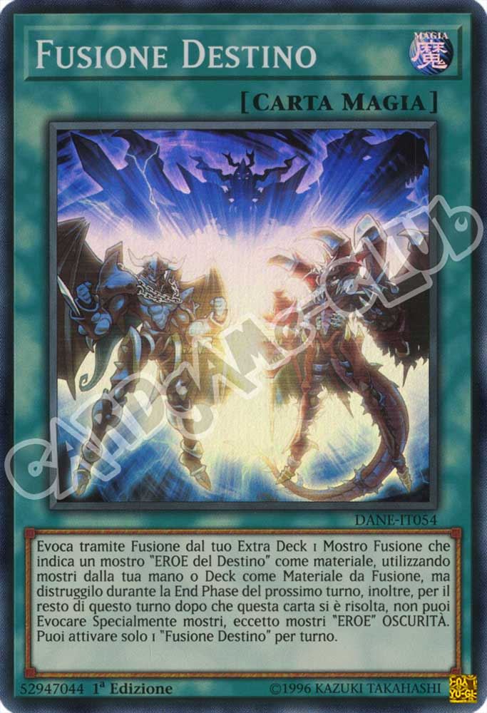 DANE-IT054 Fusione Destino super rara 1a Edizione (IT) -NEAR MINT-