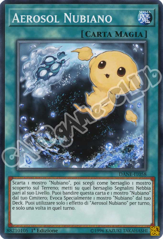DANE-IT058 Aerosol Nubiano comune 1a Edizione (IT) -NEAR MINT-