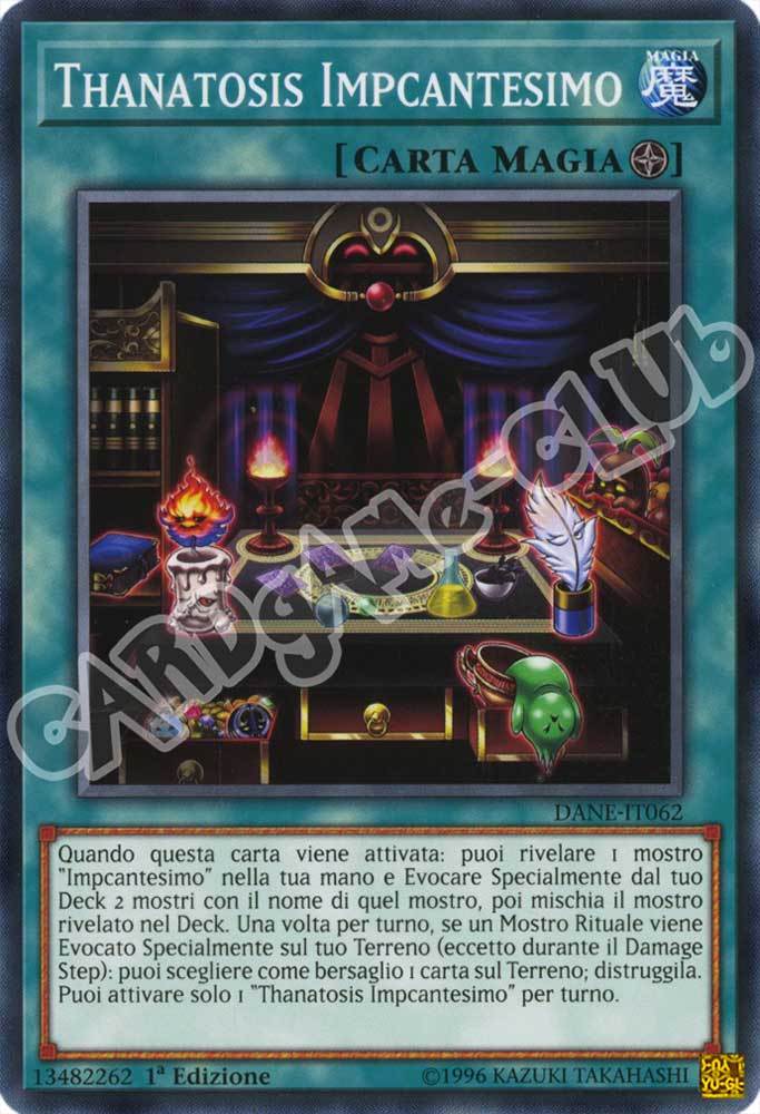 DANE-IT062 Thanatosis Impcantesimo comune 1a Edizione (IT) -NEAR MINT-
