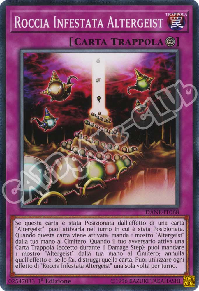 DANE-IT068 Roccia Infestata Altergeist comune 1a Edizione (IT) -NEAR MINT-