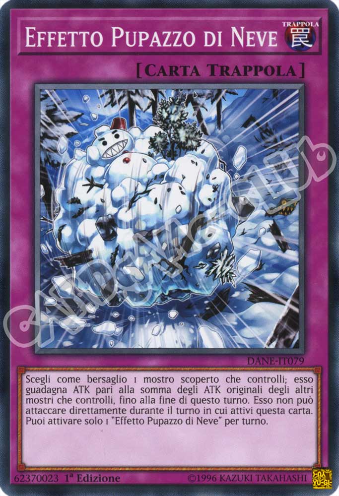 DANE-IT079 Effetto Pupazzo di Neve comune 1a Edizione (IT) -NEAR MINT-