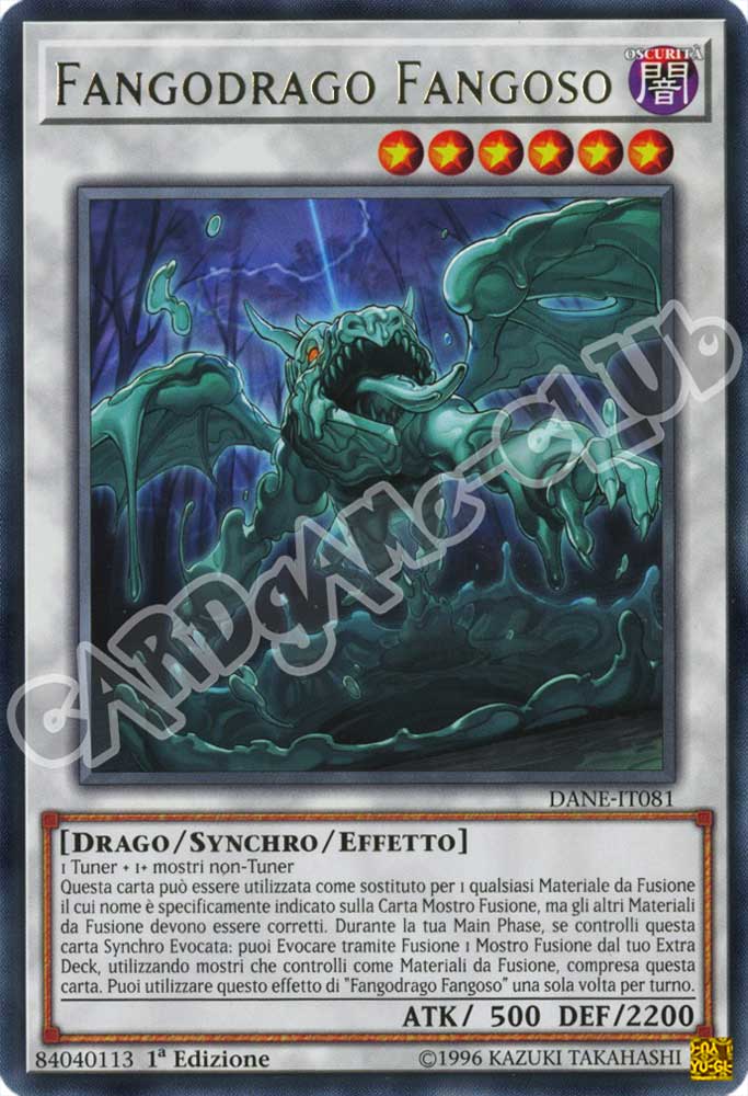 DANE-IT081 Fangodrago Fangoso rara 1a Edizione (IT) -NEAR MINT-
