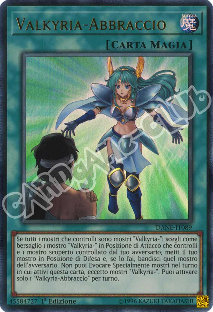 DANE-IT089 Valkyria-Abbraccio ultra rara 1a Edizione (IT) -NEAR MINT-