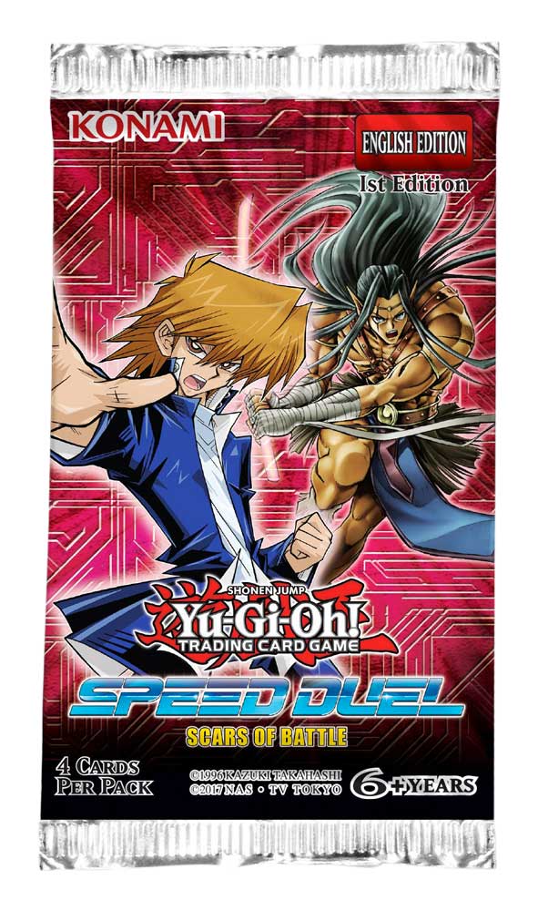 Speed Duel: Cicatrici di Battaglia 1a edizione busta 4 carte (IT)