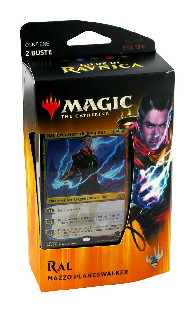 Gilde di Ravnica Mazzo Planeswalker Ral, Evocatore di Tempeste (IT)