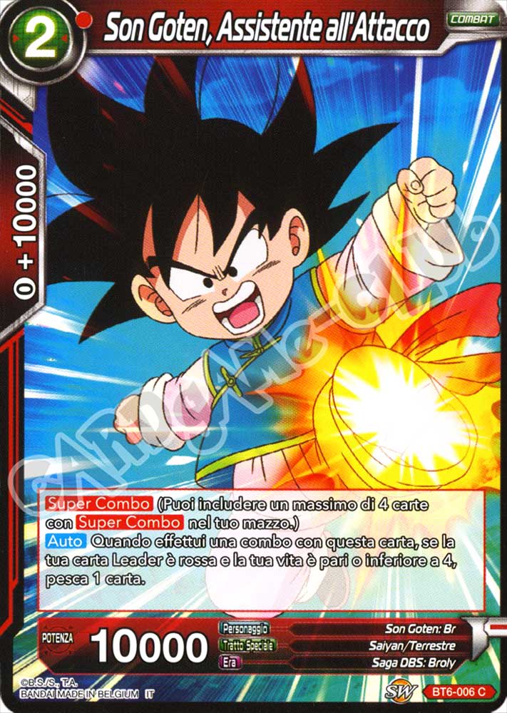 BT6-006 Son Goten, Assistente all'Attacco comune normale (IT) -NEAR MINT-