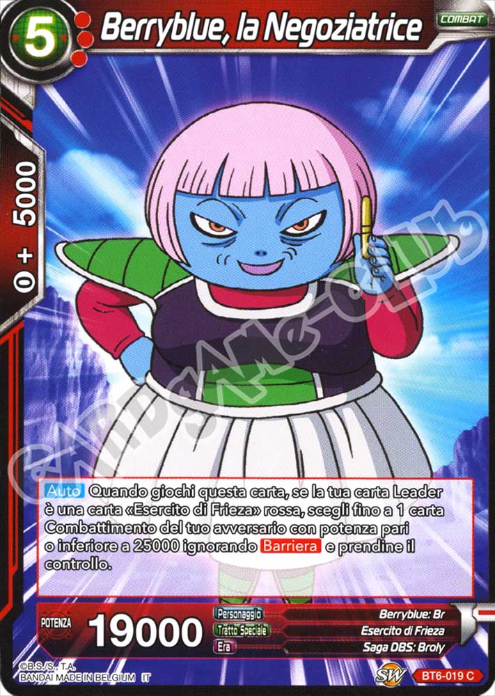 BT6-019 Berryblue, la Negoziatrice comune normale (IT) -NEAR MINT-