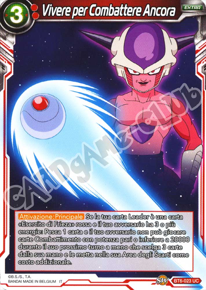 BT6-023 Vivere per Combattere Ancora non comune normale (IT) -NEAR MINT-