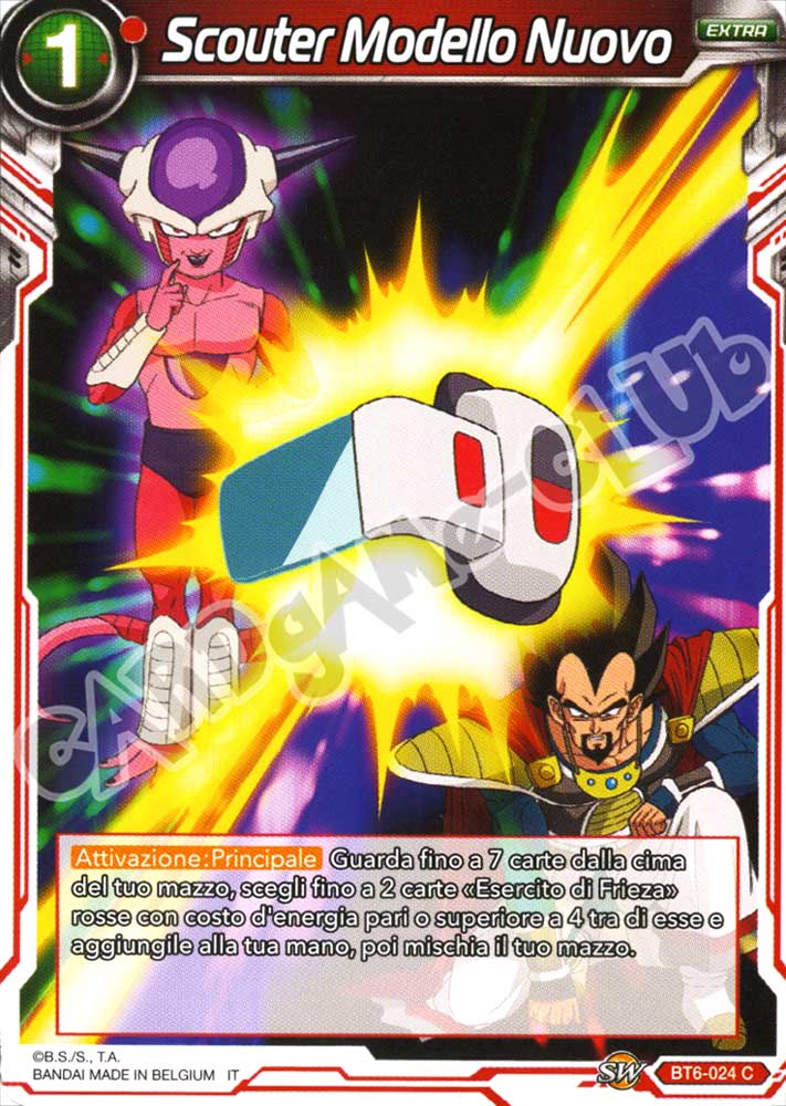 BT6-024 Scouter Modello Nuovo comune normale (IT) -NEAR MINT-