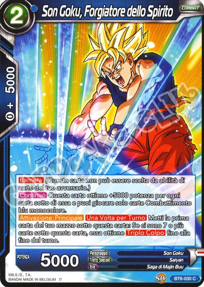 BT6-030 Son Goku, Forgiatore dello Spirito comune normale (IT) -NEAR MINT-