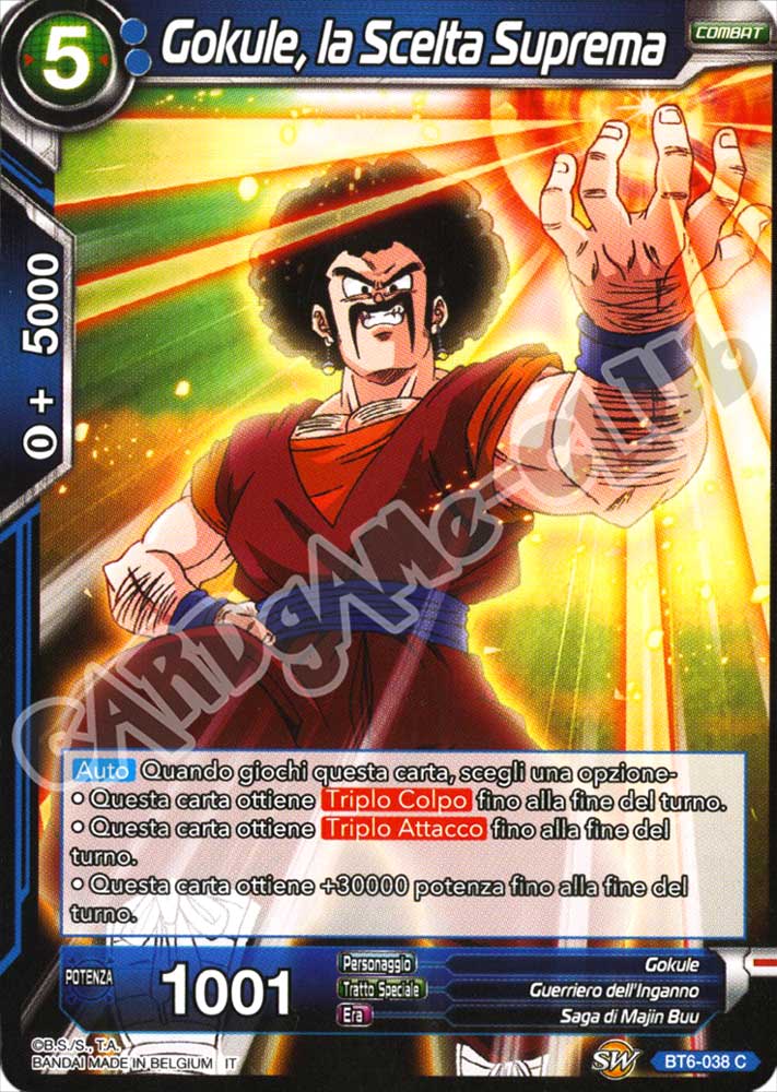 BT6-038 Gokule, la Scelta Suprema comune normale (IT) -NEAR MINT-