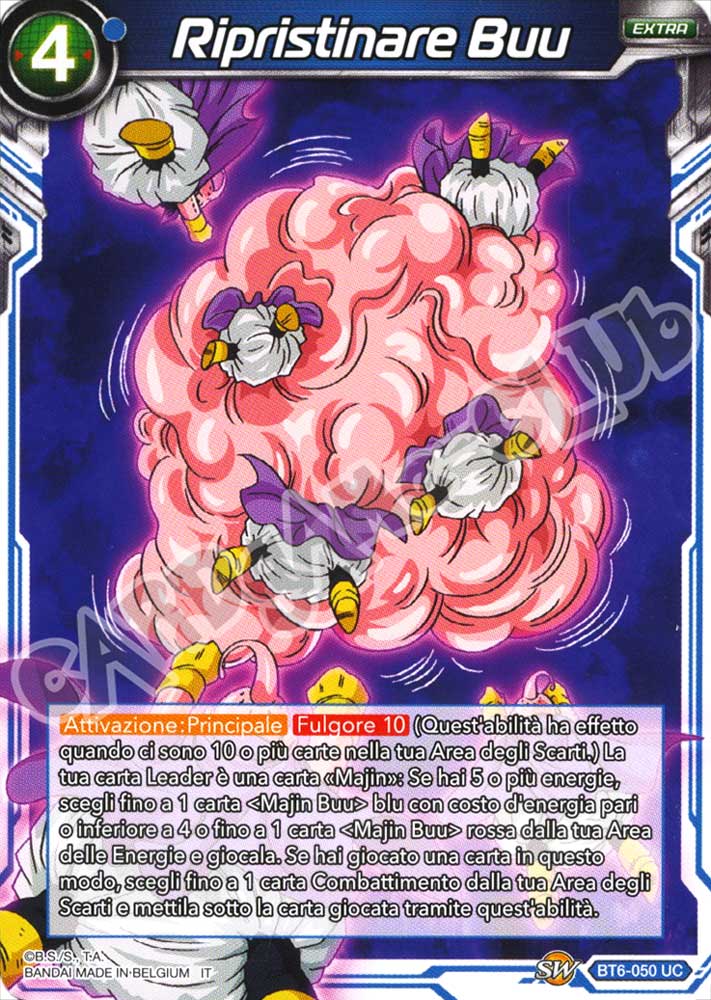 BT6-050 Ripristinare Buu non comune normale (IT) -NEAR MINT-